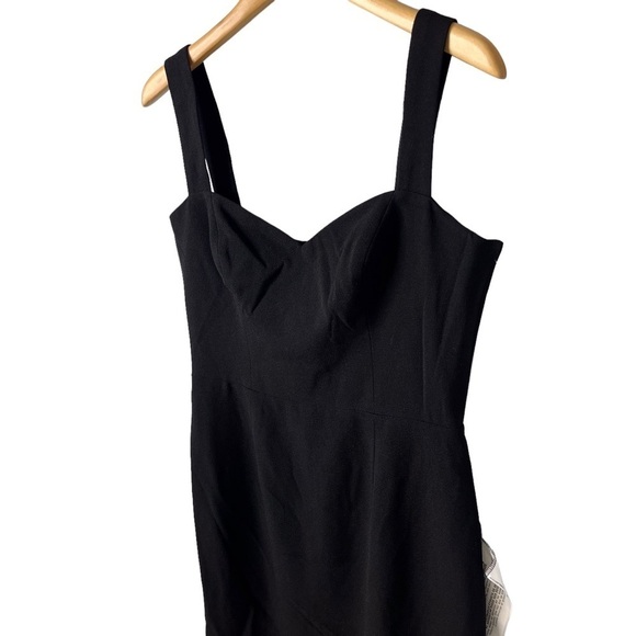 Dress The Population Nicole Sweetheart Neck Cocktail Dress Black Size Large - Picture 3 of 11